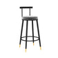 Siège rond tabouret de comptoir rembourré Bar sans bras industriel chai