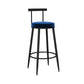 Runde Sitzpolstertischhocker Industrial Armless Bar Chai