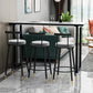 Runde Sitzpolstertischhocker Industrial Armless Bar Chai