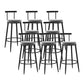 Runde Sitzpolstertischhocker Industrial Armless Bar Chai