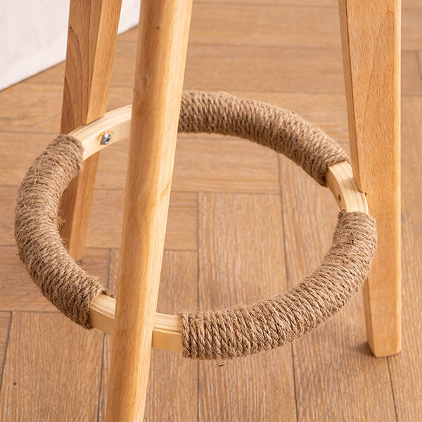 Bassa posteriore senza braccio sgabello moderno sedia sedile sedile con poggiapiedi