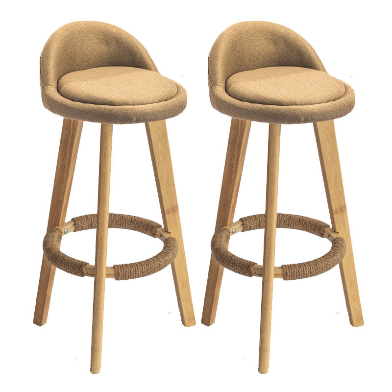 Bassa posteriore senza braccio sgabello moderno sedia sedile sedile con poggiapiedi