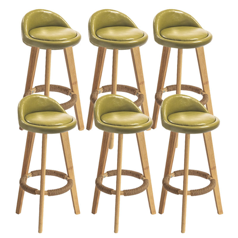 Bassa posteriore senza braccio sgabello moderno sedia sedile sedile con poggiapiedi