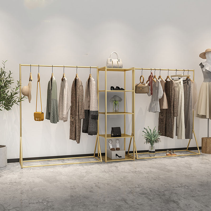 Moderner Kleiderbügel Metall ohne Delesse, freistehende Eingangs -Eingangs -Kit