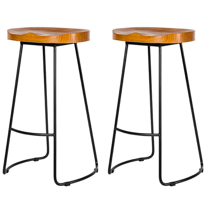 Industrielles 1/2/7-teiliges Stehtisch-Set aus massivem Holz, rechteckiges Theken-Set für den Heimgebrauch