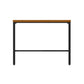 Conjunto moderno de barra de madera maciza, cafetería, juego de mesa y taburete rectangulares de 1/2/7 piezas