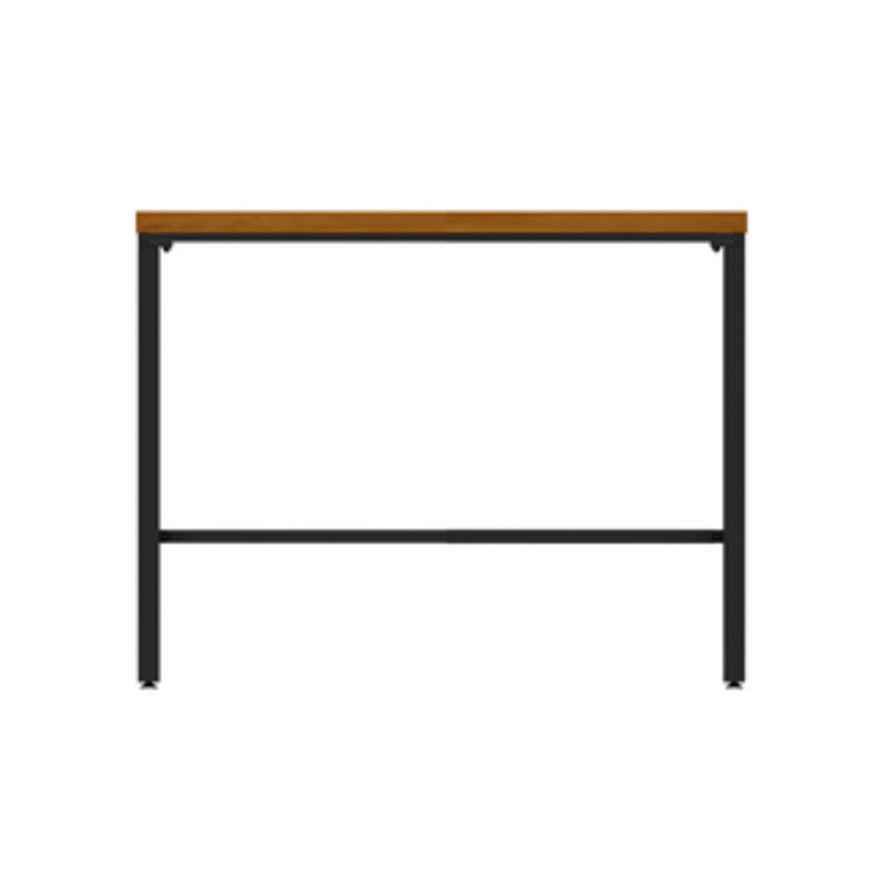 Conjunto moderno de barra de madera maciza, cafetería, juego de mesa y taburete rectangulares de 1/2/7 piezas