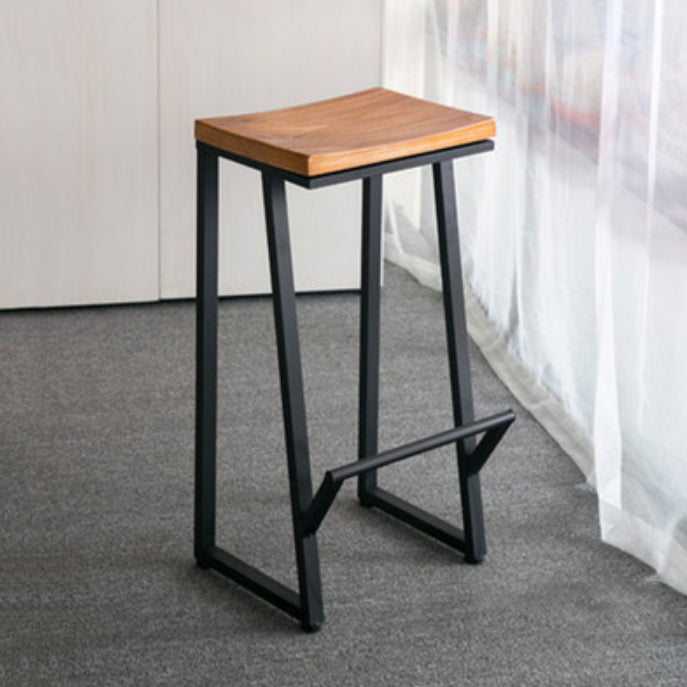 Conjunto moderno de barra de madera maciza, cafetería, juego de mesa y taburete rectangulares de 1/2/7 piezas