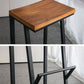 Conjunto moderno de barra de madera maciza, cafetería, juego de mesa y taburete rectangulares de 1/2/7 piezas
