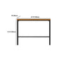 Conjunto moderno de barra de madera maciza, cafetería, juego de mesa y taburete rectangulares de 1/2/7 piezas
