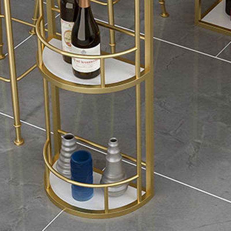 Glam Style 1/2/3 Pieces Bar Table Set Rectangle Bar Table with High Stools for Home Clearhalo 'Bar Furniture' 'furn' 'furn_home_bar_bar_sets' 'Furniture' 'Home Bars & Bar Sets' 'home_bar_bar_sets' 'Kitchen & Dining Furniture' 5905392