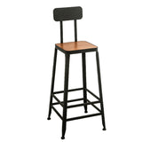 Industrial 1/2/9 Pieces Solid Wood Bar Table Set Rectangular Counter Set for Home Use Clearhalo 'Bar Furniture' 'furn' 'furn_home_bar_bar_sets' 'Furniture' 'Home Bars & Bar Sets' 'home_bar_bar_sets' 'Kitchen & Dining Furniture' 5905414