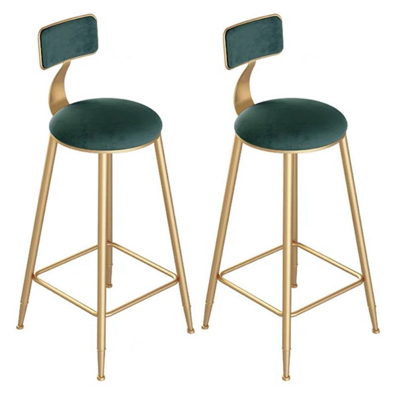 Luxurious Rectangular Pub Table Set 1/2/3 Pieces Stone Top Bistro Table Set Green 30"H Stools (Set of 2) Clearhalo 'Bar Furniture' 'furn' 'furn_home_bar_bar_sets' 'Furniture' 'Home Bars & Bar Sets' 'home_bar_bar_sets' 'Kitchen & Dining Furniture' 5905429