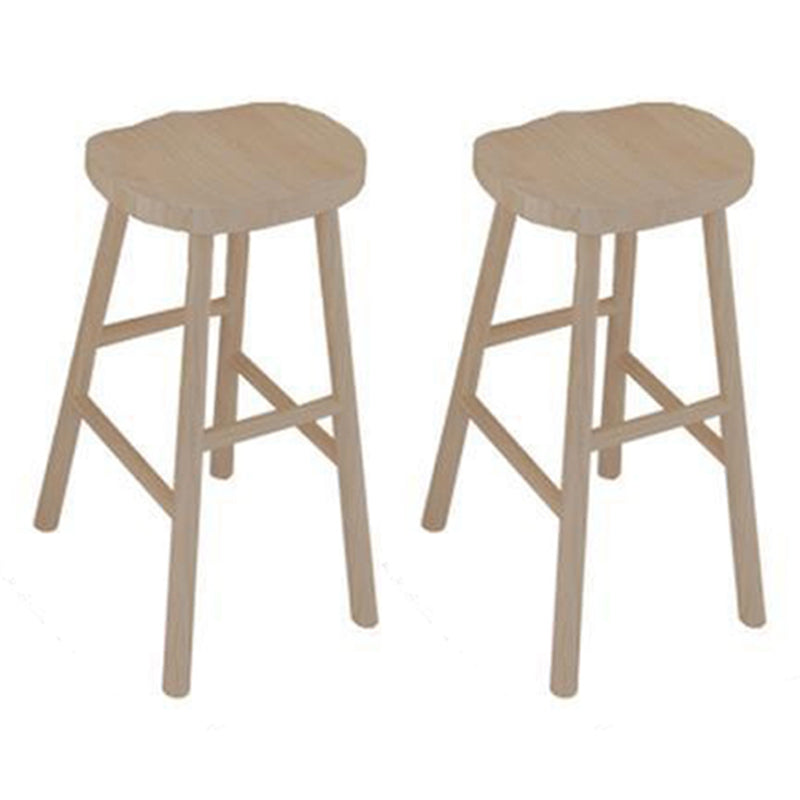 Rectangle Solid Wood Pub Dining Set 1/2/7 Pieces Modern Indoor  Pub Table Set