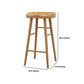 Modern 1/2/6/11 Pieces Bar Table Set Rectangle Bar Table with Wooden High Stools for Home
