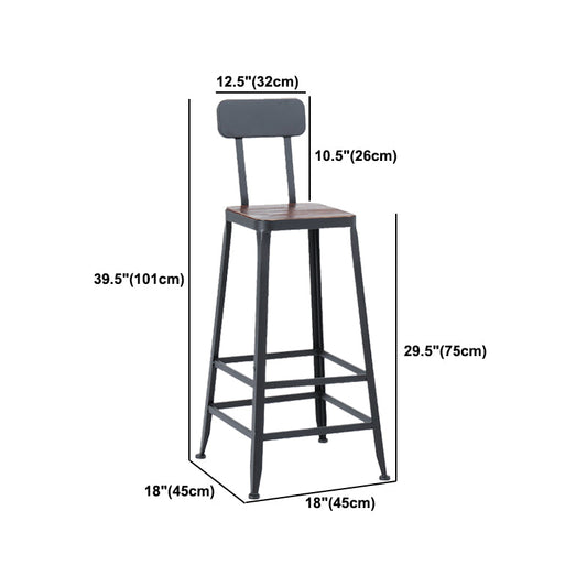 Modern 1/4/6/11 Pieces Bar Table Set Rectangle Pine Wood Counter Table with High Stools