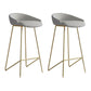 Modern Indoor Bar Table Set Solid Wood 1/2/4/5 Pieces Double Pedestal Bistro Set Grey 30"H Stools (Set of 2) Clearhalo 'Bar Furniture' 'furn' 'furn_home_bar_bar_sets' 'Furniture' 'Home Bars & Bar Sets' 'home_bar_bar_sets' 'Kitchen & Dining Furniture' 5905547