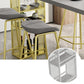 Modern Indoor Bar Table Set Solid Wood 1/2/4/5 Pieces Double Pedestal Bistro Set Clearhalo 'Bar Furniture' 'furn' 'furn_home_bar_bar_sets' 'Furniture' 'Home Bars & Bar Sets' 'home_bar_bar_sets' 'Kitchen & Dining Furniture' 5905556