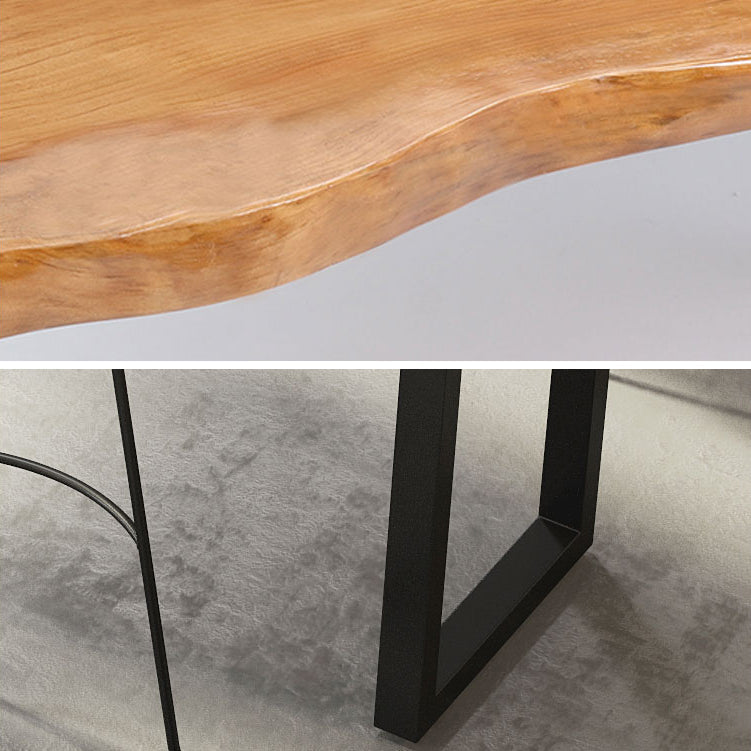 Modern 1/4/7 Pieces Bar Table Set Rectangle Pine Wood Counter Table with Stools for Cafe Clearhalo 'Bar Furniture' 'furn' 'furn_home_bar_bar_sets' 'Furniture' 'Home Bars & Bar Sets' 'home_bar_bar_sets' 'Kitchen & Dining Furniture' 5905602