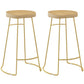 Modern Marble Bar Table Set 1/2/7 Pieces Rectangle White Trestle Table and Stool Set