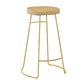 Modern Marble Bar Table Set 1/2/7 Pieces Rectangle White Trestle Table and Stool Set