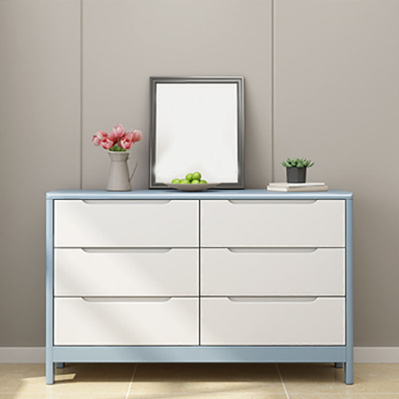 Moderne stijl massief houten dressoirs 5/6/9 laden opbergkist