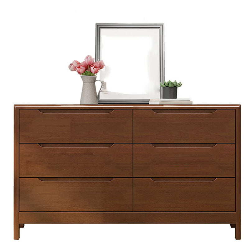 Moderne stijl massief houten dressoirs 5/6/9 laden opbergkist