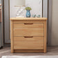 Solid Wood 2 Drawer Modern Night Table Drawer Storage Bed Nightstand Clearhalo 'Bedroom Furniture' 'furn' 'furn_night_stand' 'Furniture' 'night_stand' 'Nightstands' 5906186