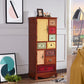 Kust opbergkist massief houten dressoir met 8/10/12 laden