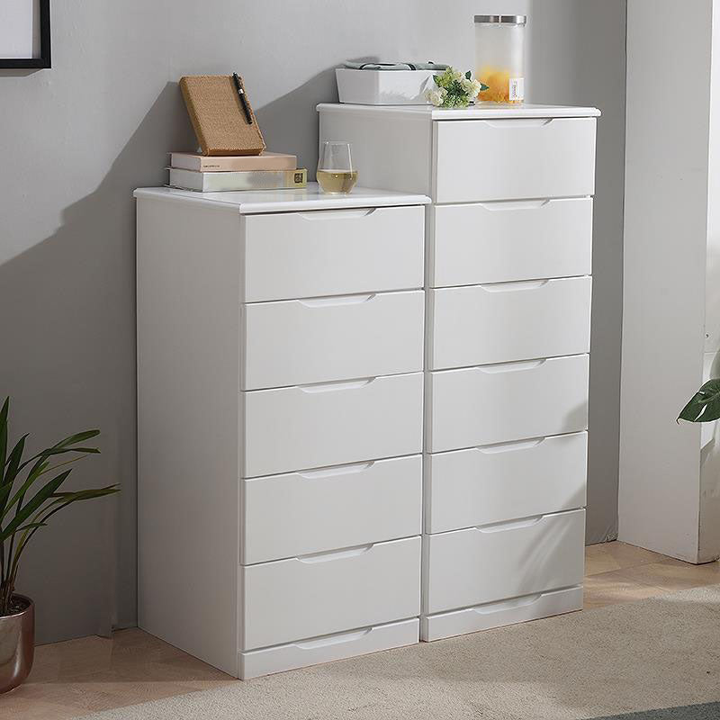 Eigentijdse slaapkamer opbergkist houten borst met laden