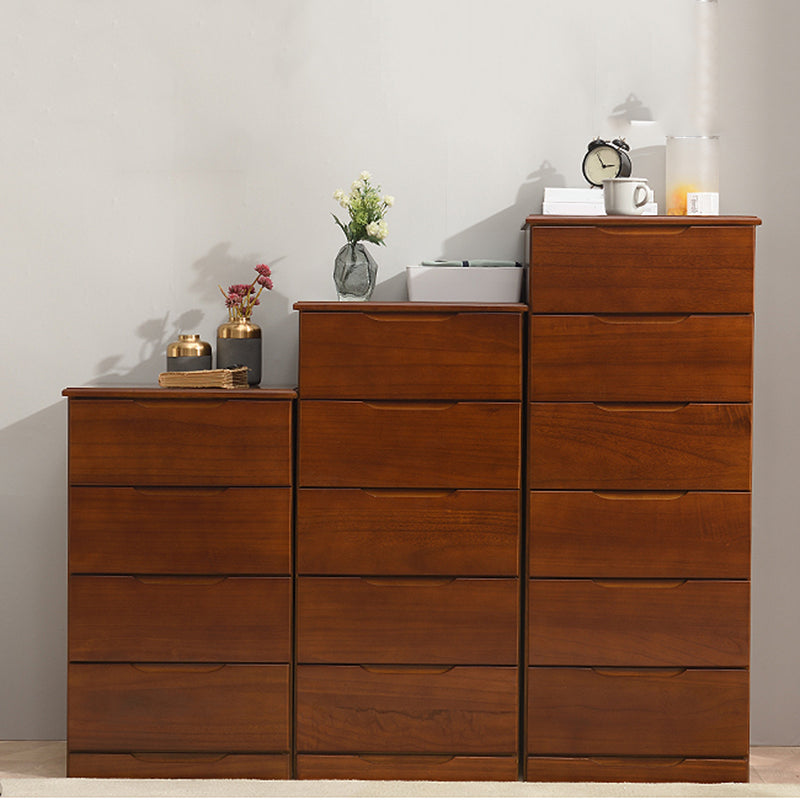 Eigentijdse slaapkamer opbergkist houten borst met laden