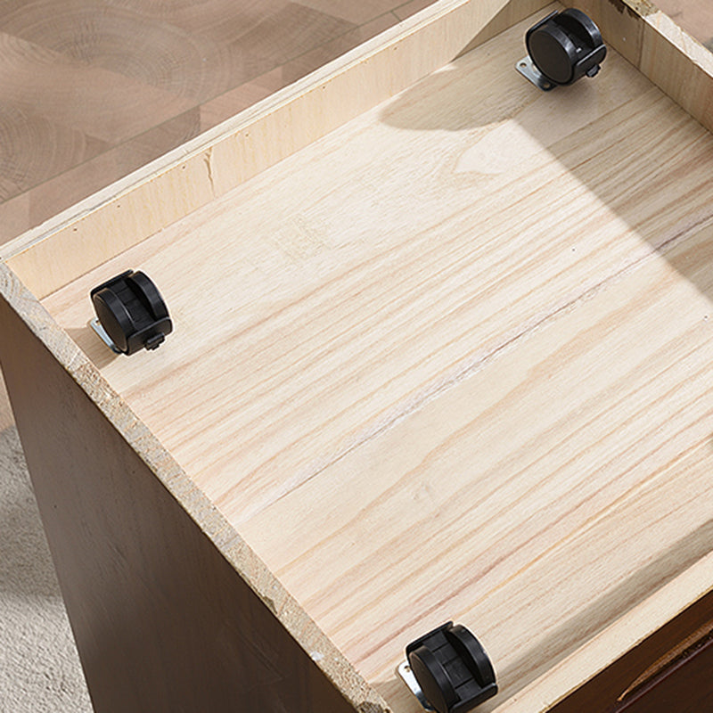 Eigentijdse slaapkamer opbergkist houten borst met laden