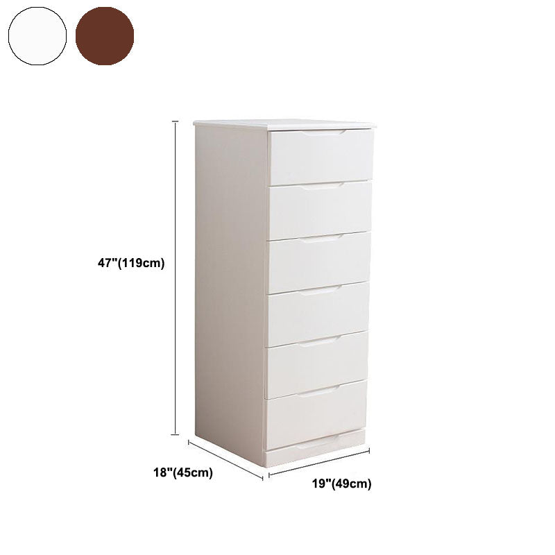 Eigentijdse slaapkamer opbergkist houten borst met laden