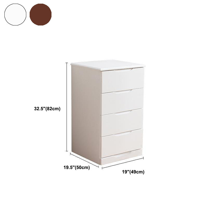 Eigentijdse slaapkamer opbergkist houten borst met laden