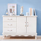 15,6-inch breedte Coastal Dresser vaste houten opbergkast met 3/6 laden