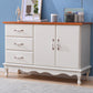 15,6-inch breedte Coastal Dresser vaste houten opbergkast met 3/6 laden
