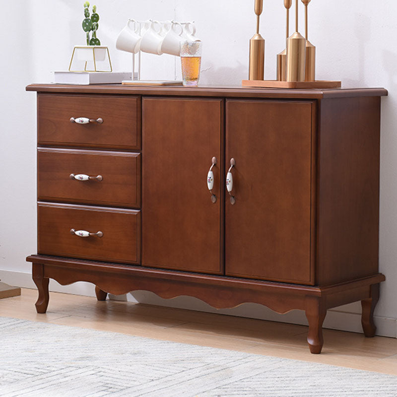 15,6-inch breedte Coastal Dresser vaste houten opbergkast met 3/6 laden