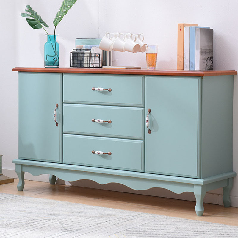 15,6-inch breedte Coastal Dresser vaste houten opbergkast met 3/6 laden