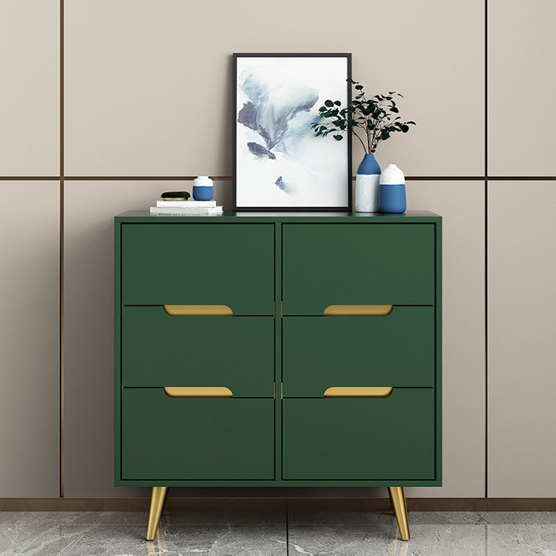 Glam houten borst slaapkamer 16 "W opbergkist met 3 laden