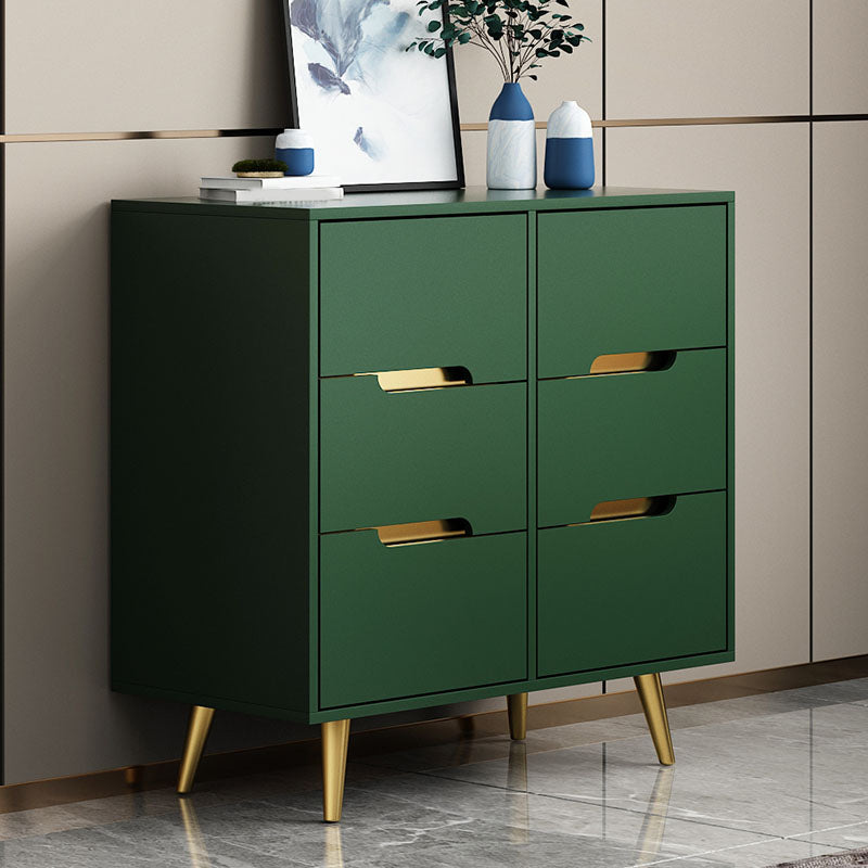 Glam houten borst slaapkamer 16 "W opbergkist met 3 laden