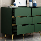 Glam Wooden Chest Bedroom 16" W Storage Chest with 3 Drawers