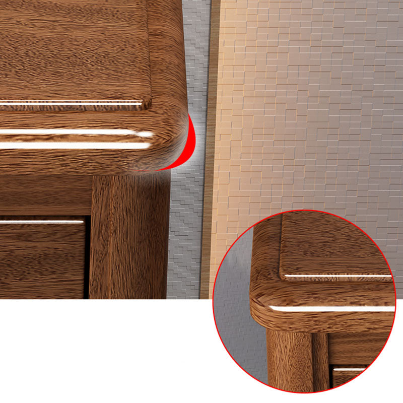 Modern Dresser vaste houten opbergkast dressoir 26,77-inch hoogte