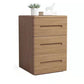 Moderne opbergkorst Dressoir massief houten dressoir met 3 laden