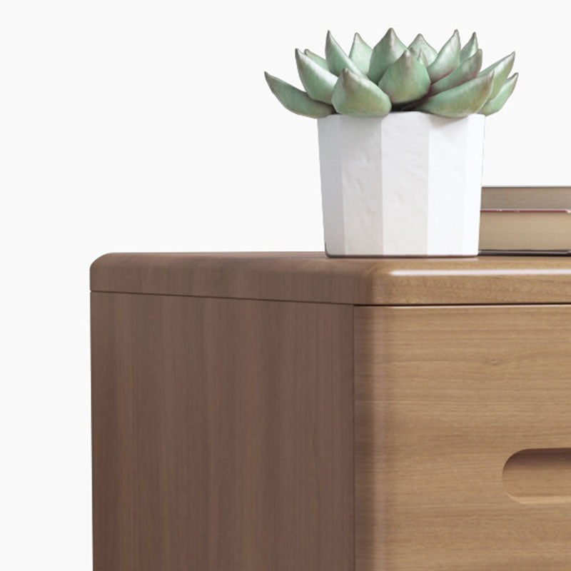 Moderne opbergkorst Dressoir massief houten dressoir met 3 laden