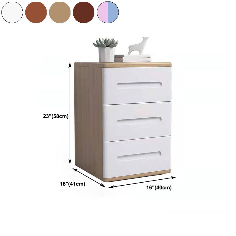 Moderne opbergkorst Dressoir massief houten dressoir met 3 laden