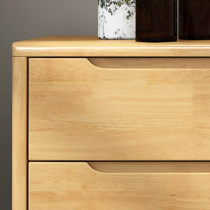 16" W Rubber Wood Storage Chest Modern Dresser with Drawers for Bedroom Clearhalo 'Bedroom Furniture' 'Dressers & Chests' 'dressers_chests' 'furn' 'furn_dressers_chests' 'Furniture' 5906463