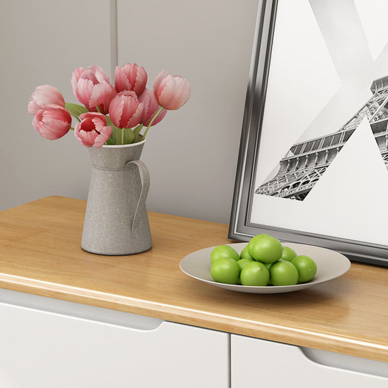 16" W Rubber Wood Storage Chest Modern Dresser with Drawers for Bedroom Clearhalo 'Bedroom Furniture' 'Dressers & Chests' 'dressers_chests' 'furn' 'furn_dressers_chests' 'Furniture' 5906468