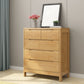 16" W Rubber Wood Storage Chest Modern Dresser with Drawers for Bedroom Clearhalo 'Bedroom Furniture' 'Dressers & Chests' 'dressers_chests' 'furn' 'furn_dressers_chests' 'Furniture' 5906474