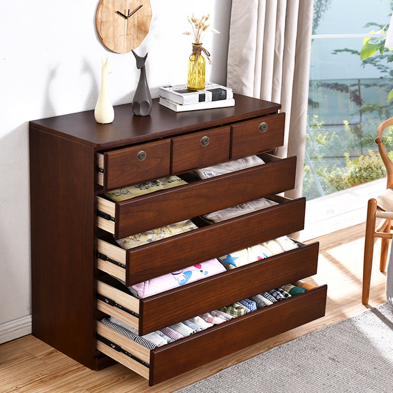 Eigentijdse opbergkist hout opbergkast dressoir 15.7 "w