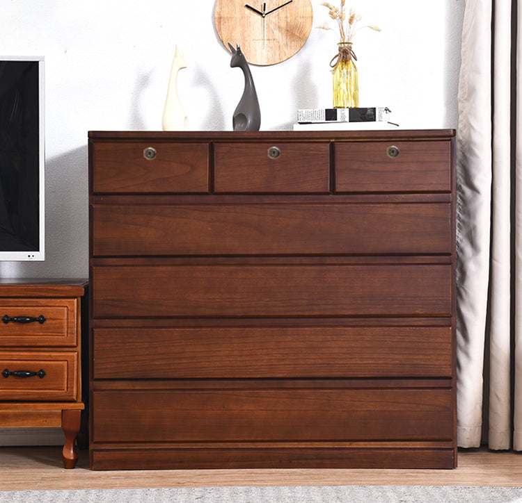 Eigentijdse opbergkist hout opbergkast dressoir 15.7 "w